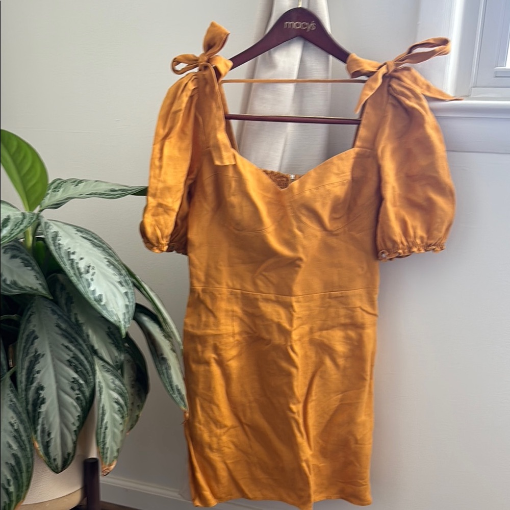 Reformation Linen Dress